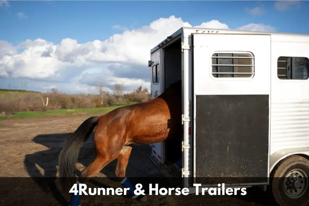 4Runner Horse Trailer