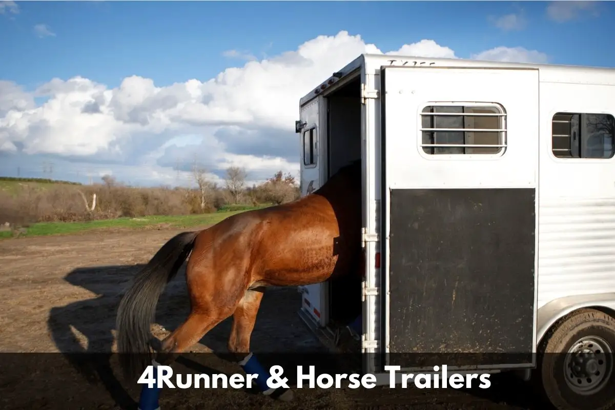 Can I Pull A Horse Trailer With A 4Runner
